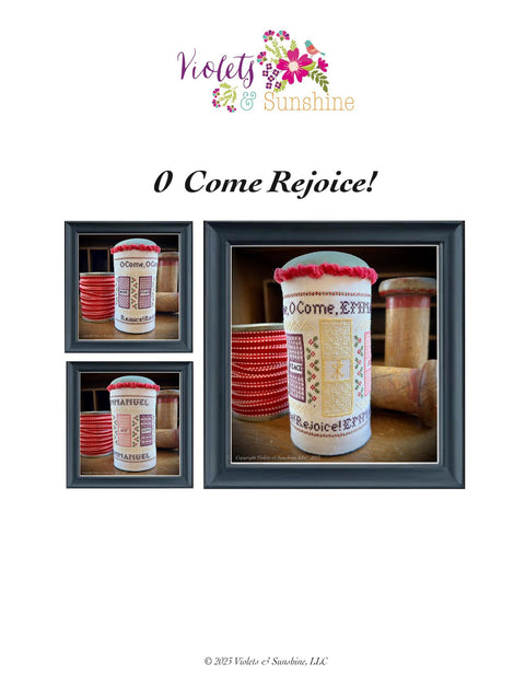 O Come Rejoice (Violets & Sunshine)