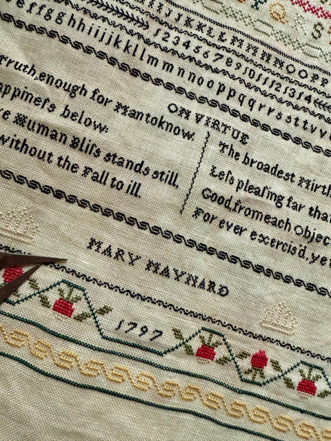 Mary Maynard 1797 (Violets & Sunshine)