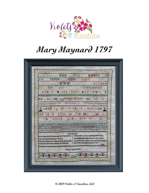 Mary Maynard 1797 (Violets & Sunshine)