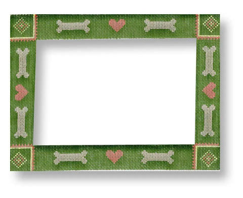 Dog Bones & Hearts/Green (Keep Your Pants On)
