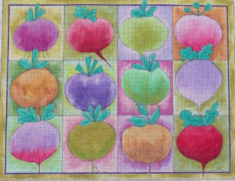 Beets by the Dozen Row A - Top Row Only (Renaissance Designs)