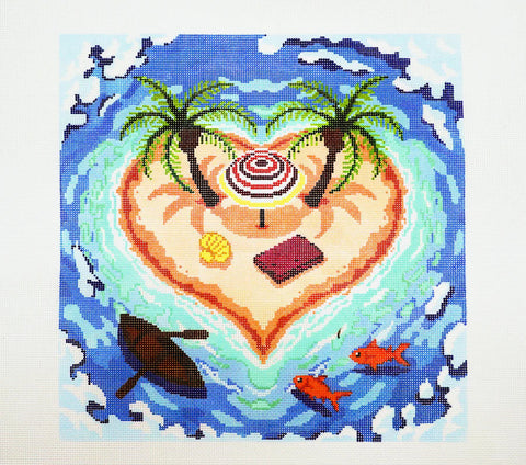 My Heart Lives at the Beach (Ashley Evans Designs)