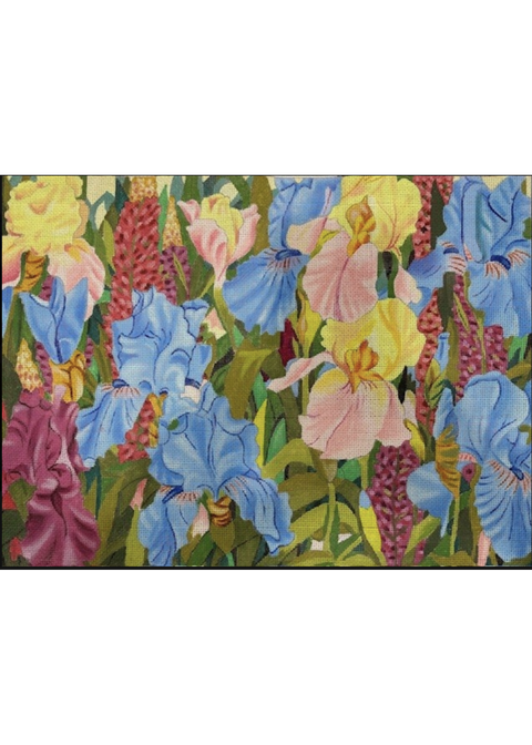 Iris Interlude (Oasis Needlepoint)