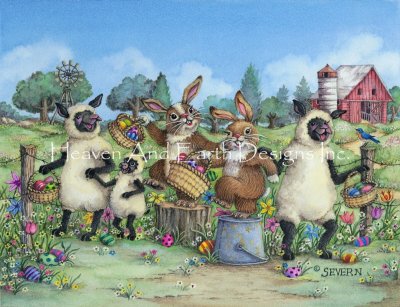 Egg Hunt On The Farm - Jeffrey Severn (HAED)