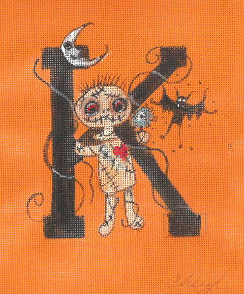 Halloween Alphabet - K (Cheryl & Annie)