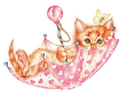 Parasol Kitty (Karen Middleton)