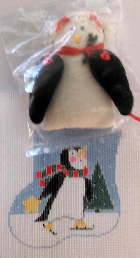 Skating Penguin w/Penguin Mini Sock