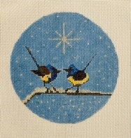 Lovebirds Ornament (Kates Finepoint Designs)