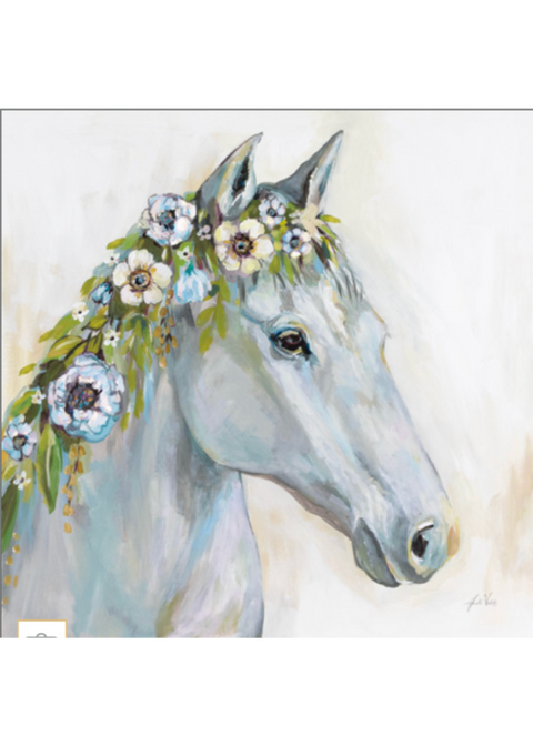 Lovely Blue Flowers (Oasis Needlepoint)