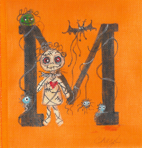 Halloween Alphabet - M (Cheryl & Annie)