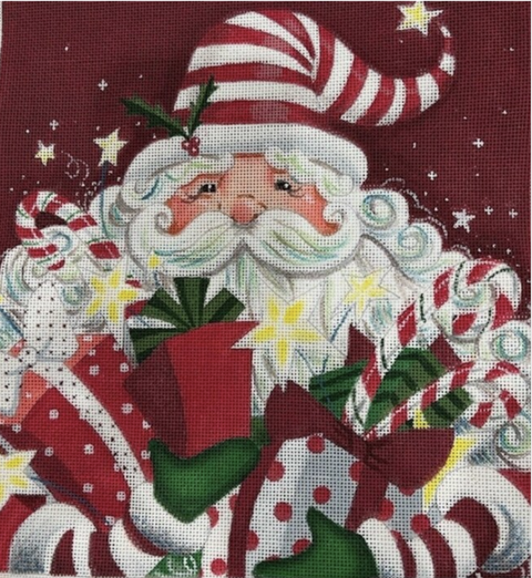 Magical Santa (Oasis Needlepoint)