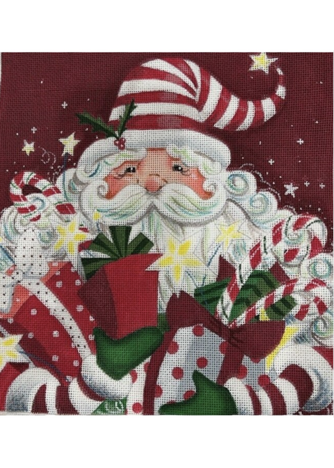 Magical Santa (Oasis Needlepoint)