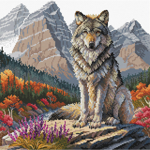 Majestic Wolf (AVA Stitch)