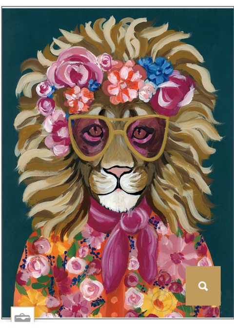 Miami Living Lion (Oasis Needlepoint)