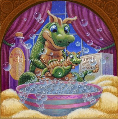 Bathtime Square/Mini (Randal Spangler)