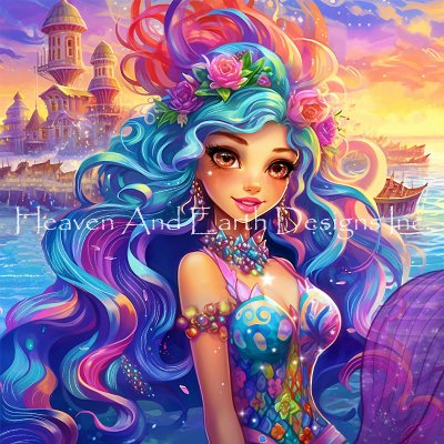 Beautiful Mermaid/Mini (Jenoviya Art)