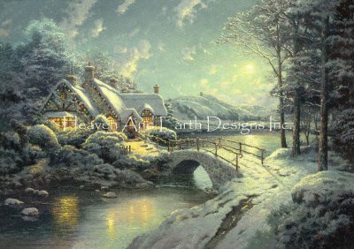 Christmas Moonlight/Mini (Thomas Kinkade)