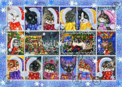 Christmas Stamps/Mini (Irina Garmashova )