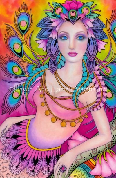 Peacock Daydream/Mini (Bernadette Lusk)