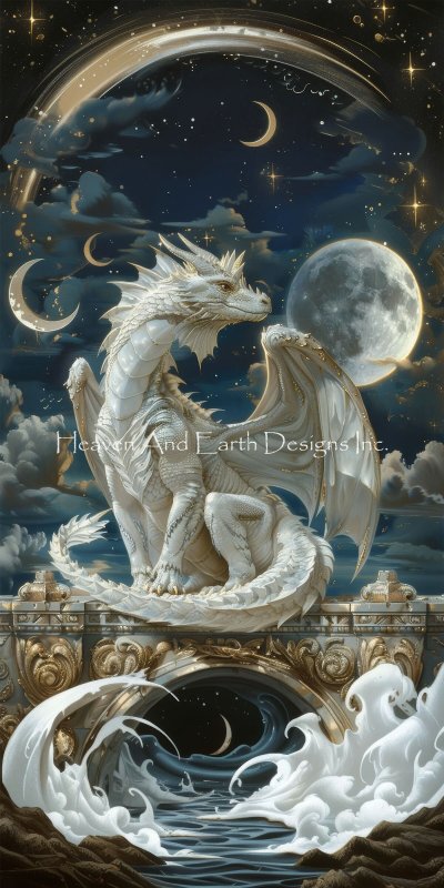 Silver Moon Dragon/Mini (Dragon Muse)