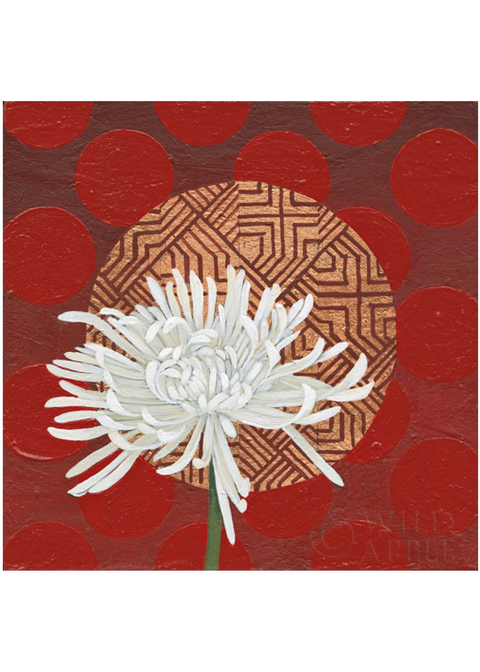 Morning Chrysanthemum (Oasis Needlepoint)