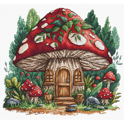 Mushroom Cabin (AVA Stitch)