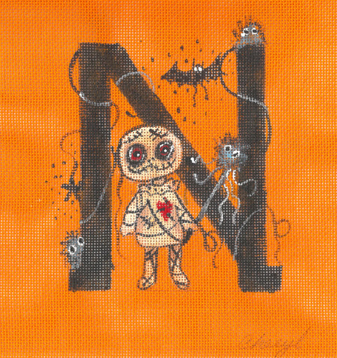 Halloween Alphabet - N (Cheryl & Annie)