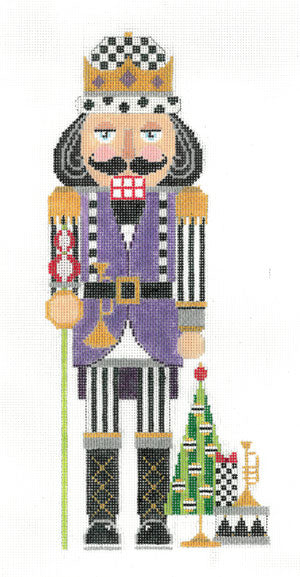 Nutcracker - Black/White/Purple Music (Meredith Collection)