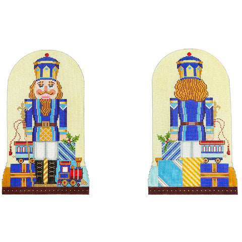 Blue Double-Sided Nutcracker (Kirk and Bradley)