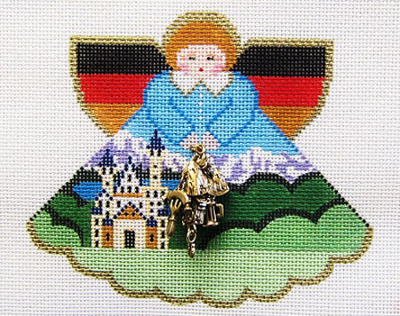 Germany Angel w/Charm (Painted Pony Designs)