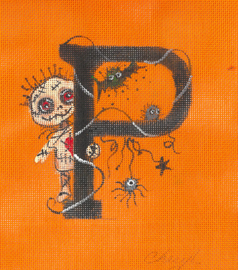 Halloween Alphabet - P (Cheryl & Annie)