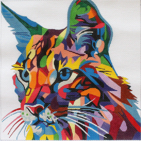Lioness in Rainbow Colors (PLD Designs)