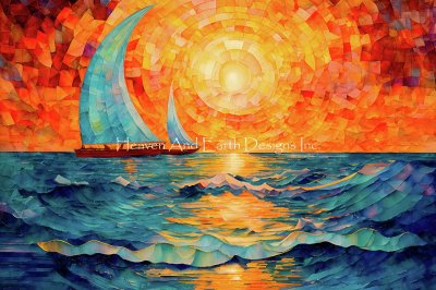 Sunset Sail (Peggy Collins)