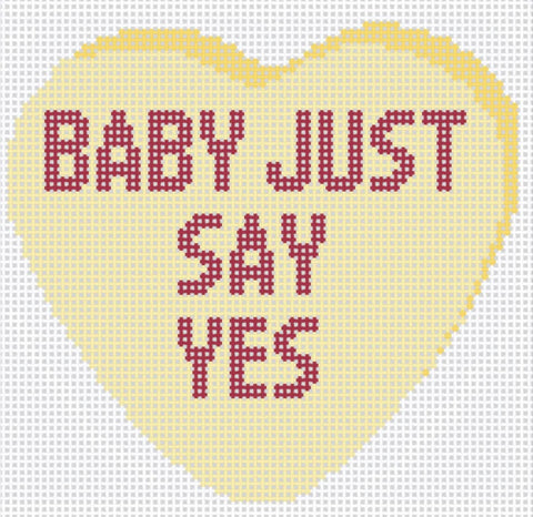 Real Valentine - Baby Just Say Yes (Froopy Designs)