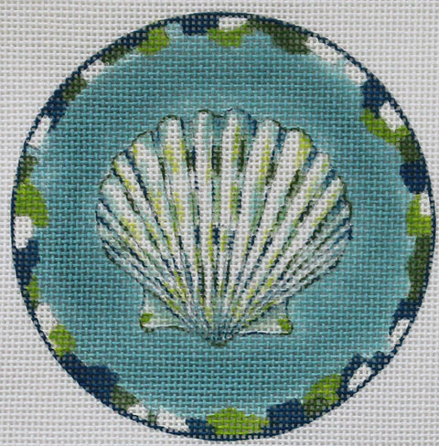 Scallop Shell Round (PLD Designs)