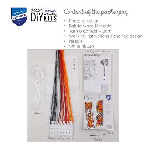 Foxes Bookmarks (Vervaco)