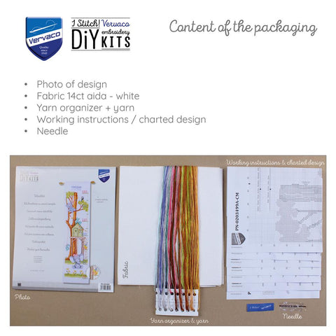 At The Treehouse Growth Chart (Vervaco)