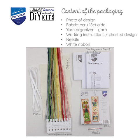 Cosy Reading Bookmarks (Vervaco)