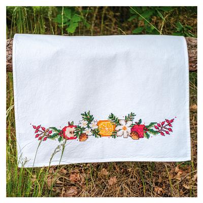 Christmas Fruit Towel (Vervaco)