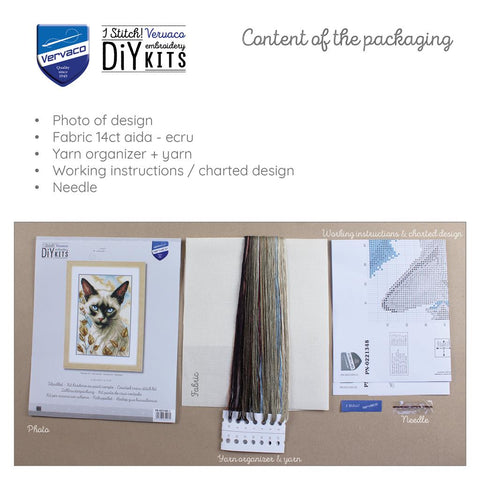 Siamese Cat (Vervaco)