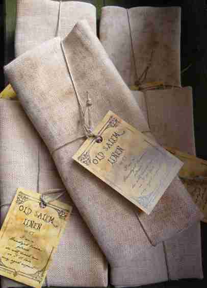 Primitive Hare 30ct - Old Salem Linen Big Cut