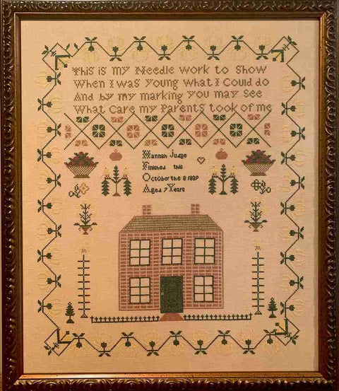 Hannah Judge 1839 (Olde Willow Stitchery)