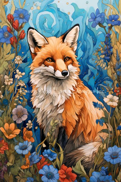 Fox In The Flowers (Ray Powers)