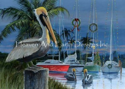 Christmas Pelican (Roger Bansemer)