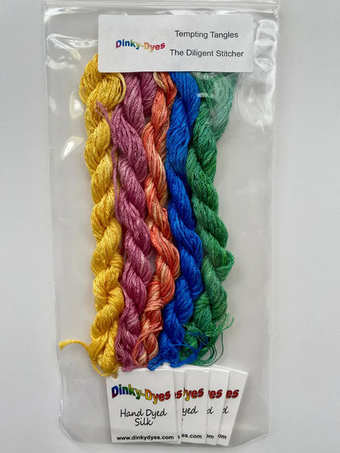 Diligent Stitcher, The Silk Pack (Tempting Tangles)