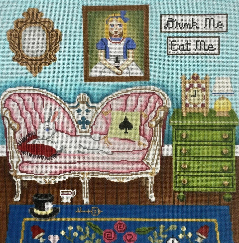 Bunny w/Alice in Wonderland (Gayla Elliott)