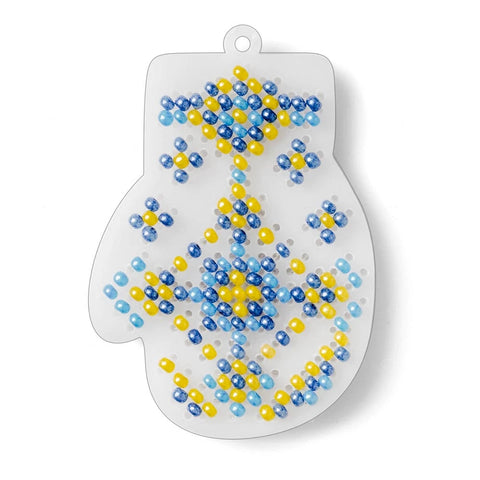 Bead Embroidery Kit/Plastic - FLPL-095 (Wonderland Crafts)