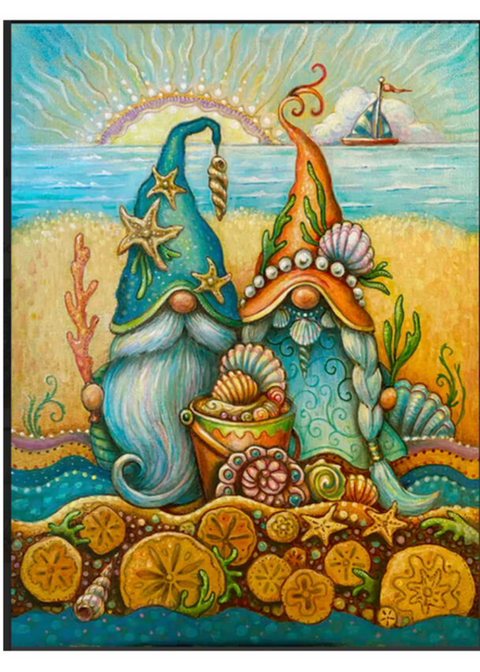 Seaside Gnomes (Oasis Needlepoint)