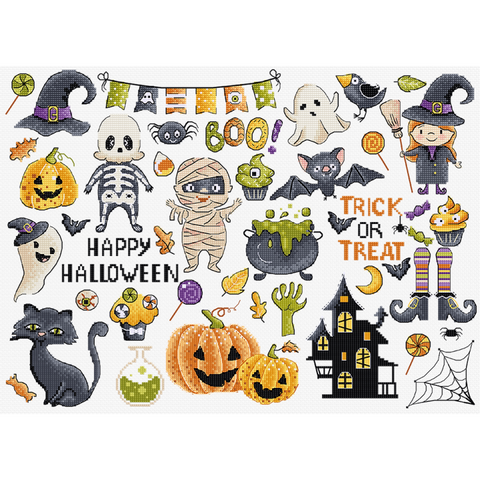 Halloween Sampler (Letistitch)