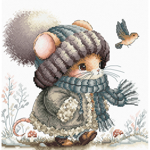 Autumn Fairytale Mouse (AVA Stitch)
